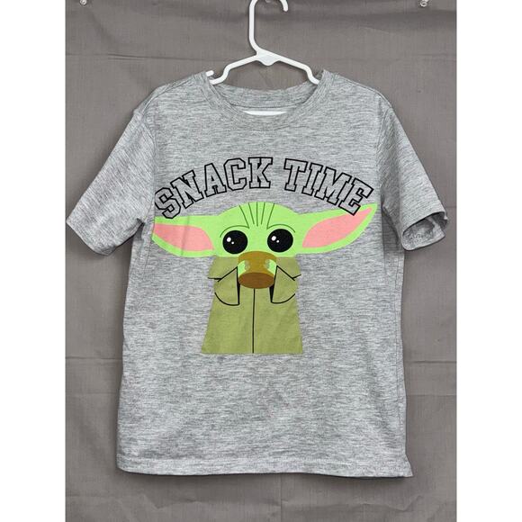Star Wars Girls Snack Time The Child/Grogu Shirt, Size 7/8 - Picture 2 of 5